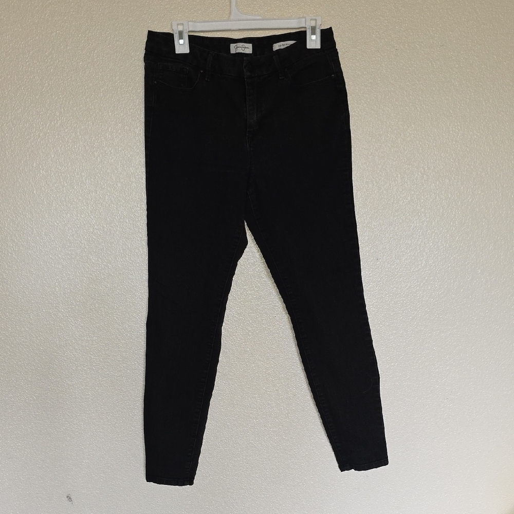 Jessica Simpson High Waistes Black Ankle Skinny Jeans